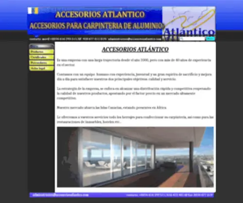 Accesoriosatlantico.com(Accesorios Atlántico) Screenshot