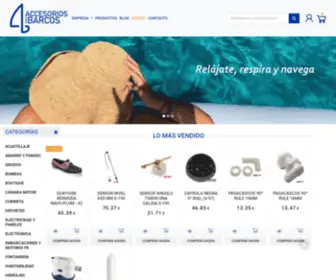 Accesoriosparabarcos.com(/shop) Screenshot