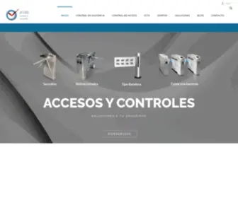 Accesosycontroles.com(Accesos y Controles Cámaras de seguridad) Screenshot