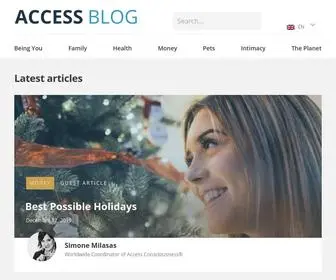 Access-Consciousness-Blog.com(Access Blog) Screenshot