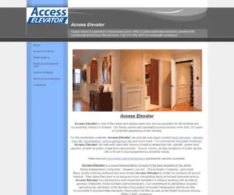 Access-Elevator.com(Family owned & operated in Indianapolis since 1990) Screenshot