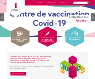 Access-I.be(Le portail d’information sur l’accessibilité) Screenshot