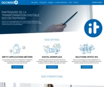 Access-IT.fr(Access it vous accompagne dans vos projets de transformation digitale) Screenshot