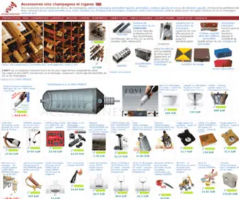 Access-Wines.com(Accessoires vins champagnes cigares et cuisine) Screenshot