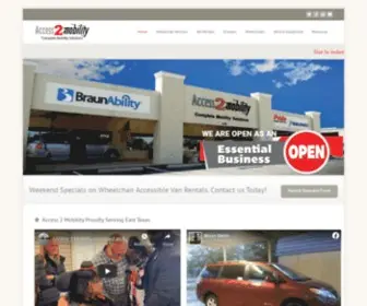 Access2Mobility.com(Access 2 Mobility) Screenshot