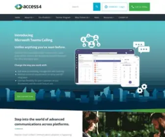 Access4.com.au(Unified Communications) Screenshot