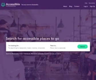 Accessable.co.uk(Home) Screenshot