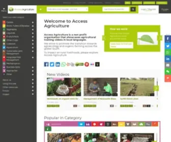 Accessagriculture.org(Access Agriculture) Screenshot