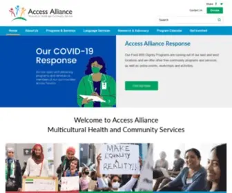 Accessalliance.ca(Access Alliance) Screenshot