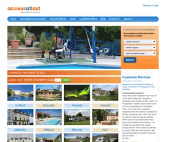 Accessatlast.com(Accessible Accommodation) Screenshot