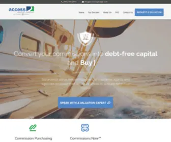 Accesscapitalgrp.com(Capital for Agents) Screenshot