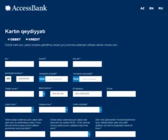Accesscard.az(AccessBank) Screenshot