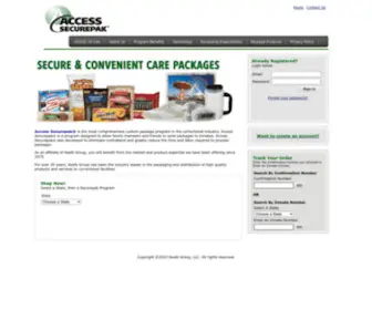 Accesscatalog.com(Access Securepak) Screenshot