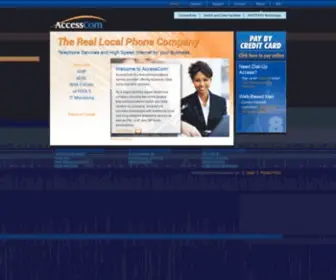 Accesscom.net(The Real Local Phone Company) Screenshot