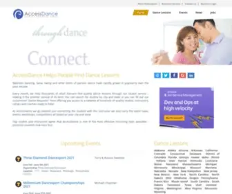 Accessdance.com(Dance Lessons & Activities) Screenshot