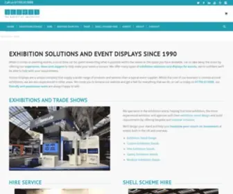 Accessdisplays.co.uk(Exhibition Solutions) Screenshot