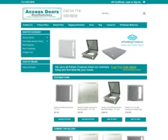 Accessdoors-Roofhatches.com(EPlumbing Products Inc) Screenshot