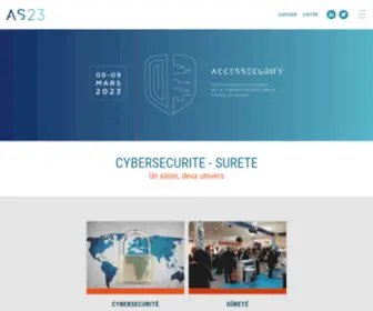 Accessecurity.fr(Parc Chanot 8 et 9 mars 2023) Screenshot