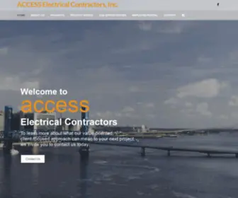 Accesselectricalcontractors.com(ACCESS Electrical Contractors) Screenshot