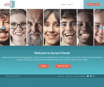 Accessfriends.com(Accessfriends) Screenshot