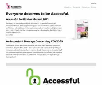 Accessful.org(Accessibility) Screenshot