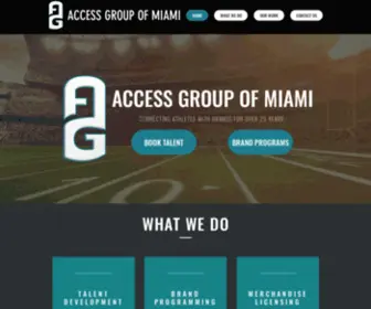 Accessgroupofmiami.com(Access Group of Miami) Screenshot