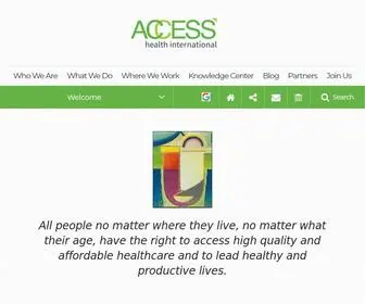 Accessh.org(Our vision) Screenshot