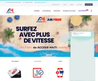Accesshaiti.com(Internet haiti) Screenshot