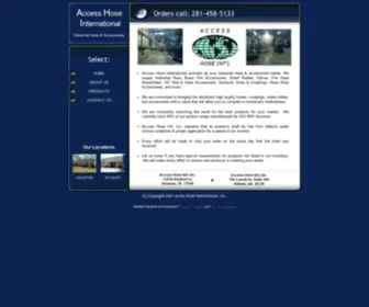 Accesshoseintl.com(Access Hose Int'l Inc) Screenshot