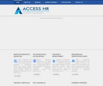 Accesshrmanagement.com(Access HR Management) Screenshot