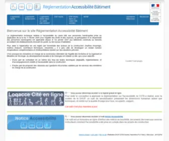 Accessibilite-Batiment.fr(Accessibilité bâtiment) Screenshot