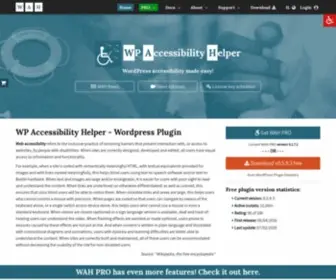 Accessibility-Helper.co.il(WP Accessibility Helper) Screenshot