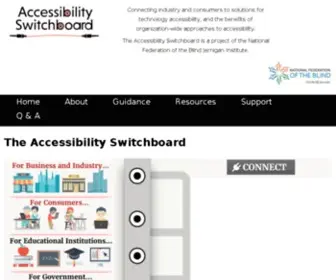 Accessibilityswitchboard.org(The Accessibility Switchboard) Screenshot