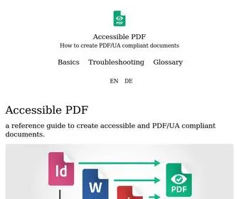 Accessible-PDF.info(Accessible PDF) Screenshot