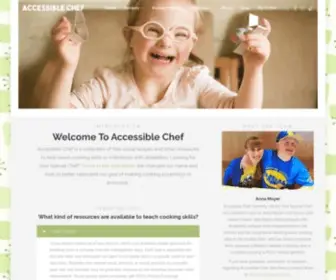 Accessiblechef.com(Accessible Chef Home) Screenshot