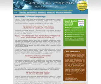 Accessiblecomputing.com(Accessiblecomputing) Screenshot