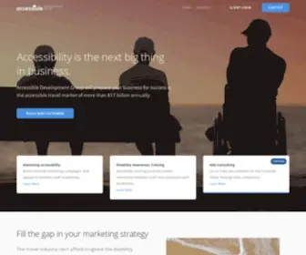 Accessibledg.com(Connecting the world to disability) Screenshot