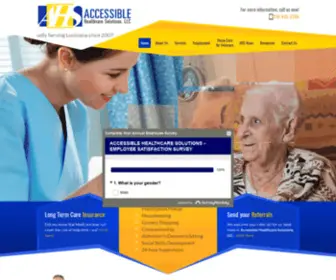 Accessiblehealth.org(Accessible Healthcare Solutions) Screenshot