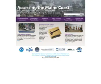 Accessingthemainecoast.com(Accessing the Maine Coast) Screenshot