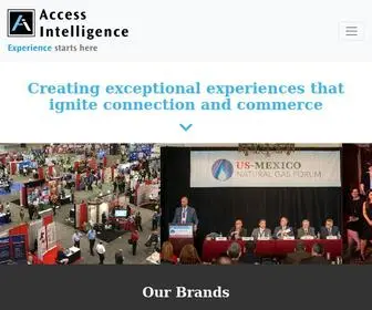 Accessintel.com(Access Intelligence) Screenshot
