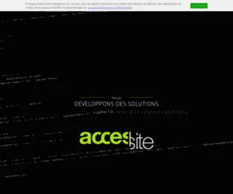 Accessite.net(Conception de sites internet et programmation sur mesure) Screenshot