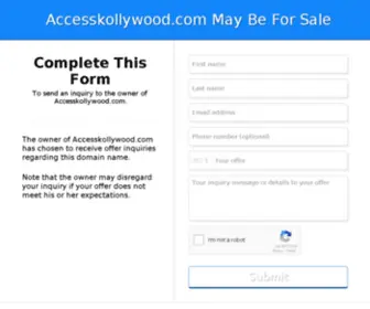 Accesskollywood.com(Accesskollywood) Screenshot
