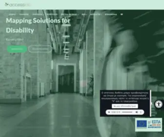 Accesslab.gr(Mapping Solutions for disability) Screenshot