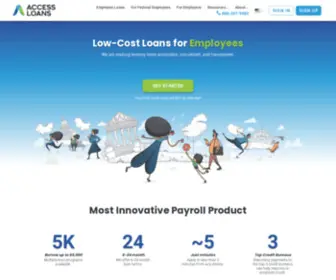 Accessloans.com(Access Loans) Screenshot