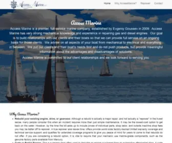Accessmarine.net(Home :: AccessMarine) Screenshot