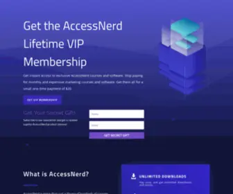 Accessnerd.com(Get Instant Access to Exclusive Courses and Software) Screenshot