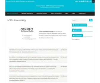 Accessnsdl.org(Web Site design for the online Challenged) Screenshot