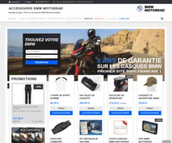 Accessoires-BMW-Motorrad.fr(Accessoires BMW Motorrad) Screenshot