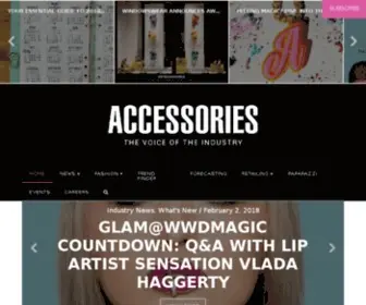 Accessoriesmagazine.com(Accessories Magazine) Screenshot