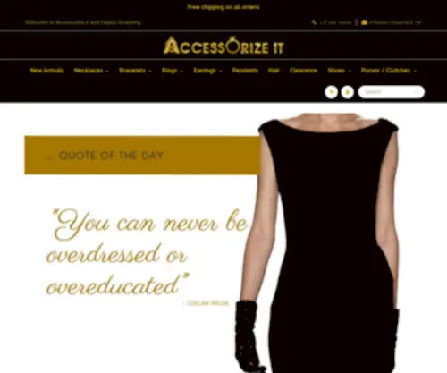 Accessorizeit.net(Accessorizeit) Screenshot